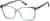 Angle view of Square Glasses 4450224 in Blue thumbnail