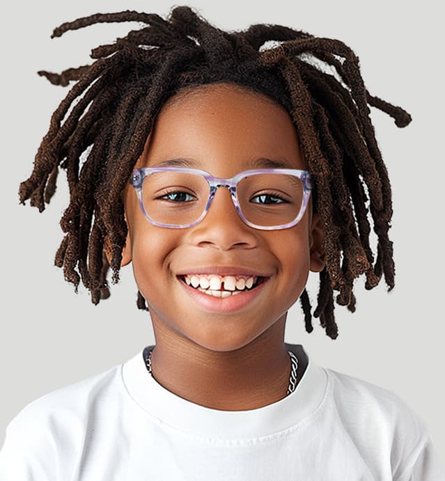 Image of Kids' Square Glasses