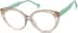 Kids' Oval Glasses  4450615 in Beige