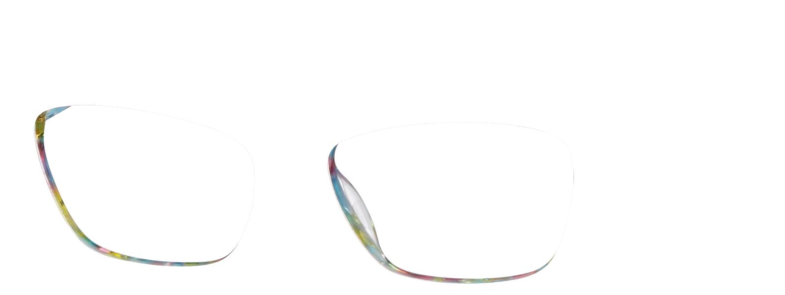 Pink Glitter Kids' Rectangle Glasses #4450917 | Zenni
