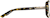Side view of Aviator Glasses 4451025 in Tortoiseshell thumbnail