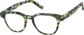Angle view of Kids' Square Glasses 4451124 in Camouflage thumbnail