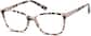 Angle view of Square Glasses 4451435 in Gray Granite thumbnail