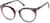 Angle view of Round Glasses 4451517 in Purple thumbnail