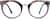 Front view of Round Glasses 4451517 in Purple thumbnail