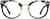 Front view of Round Glasses 4451535 in Ivory Tortoiseshell thumbnail