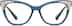 Cat-Eye Glasses 4451716 in Blue