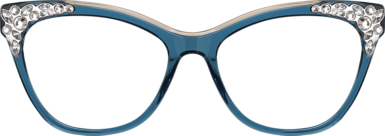 Green Cat-Eye Sunglasses #4476724 | Zenni Optical