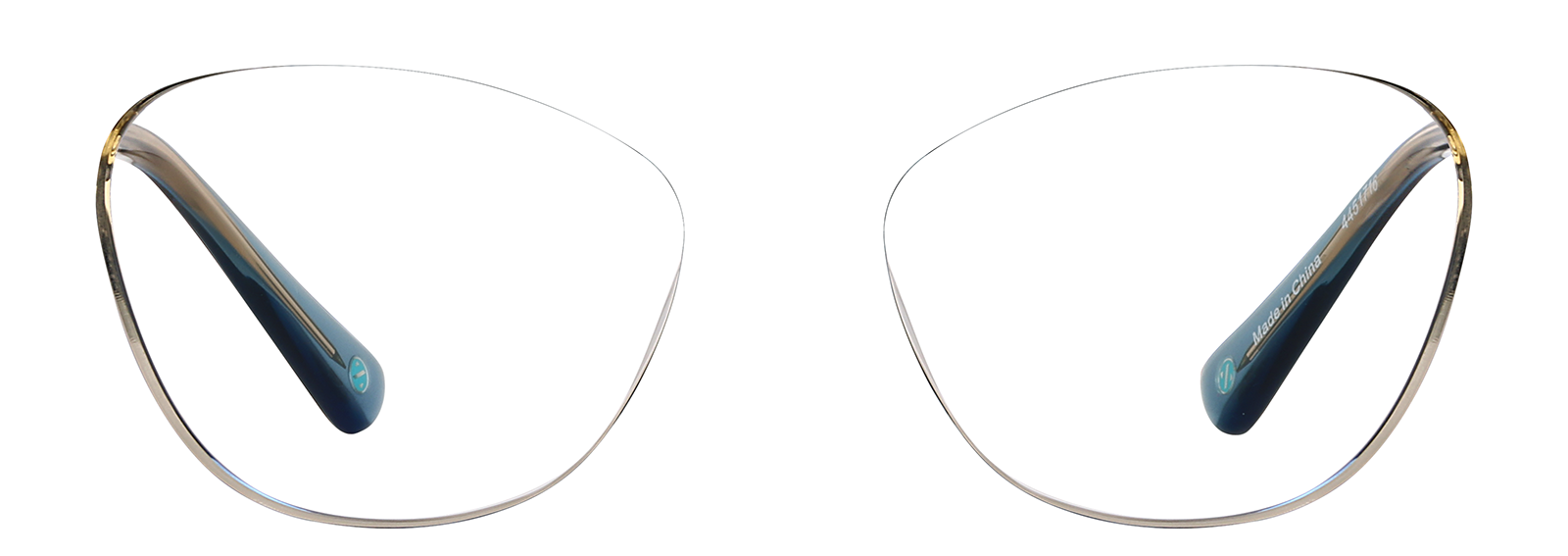 Blue Cat-Eye Glasses #4451716 | Zenni Optical