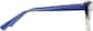 Side view of Cat-Eye Glasses 4451816 in Blue/Clear thumbnail