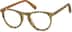 Kids' Round Glasses 4451922 in Yellow Tiger
