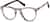 Angle view of Kids' Round Glasses 4451941 in White Cheetah thumbnail
