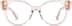 Round Glasses 4452123 in Pink