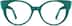 Round Glasses 4452124 in Teal