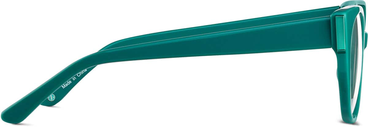 Side view of Round Glasses 4452124 in Teal