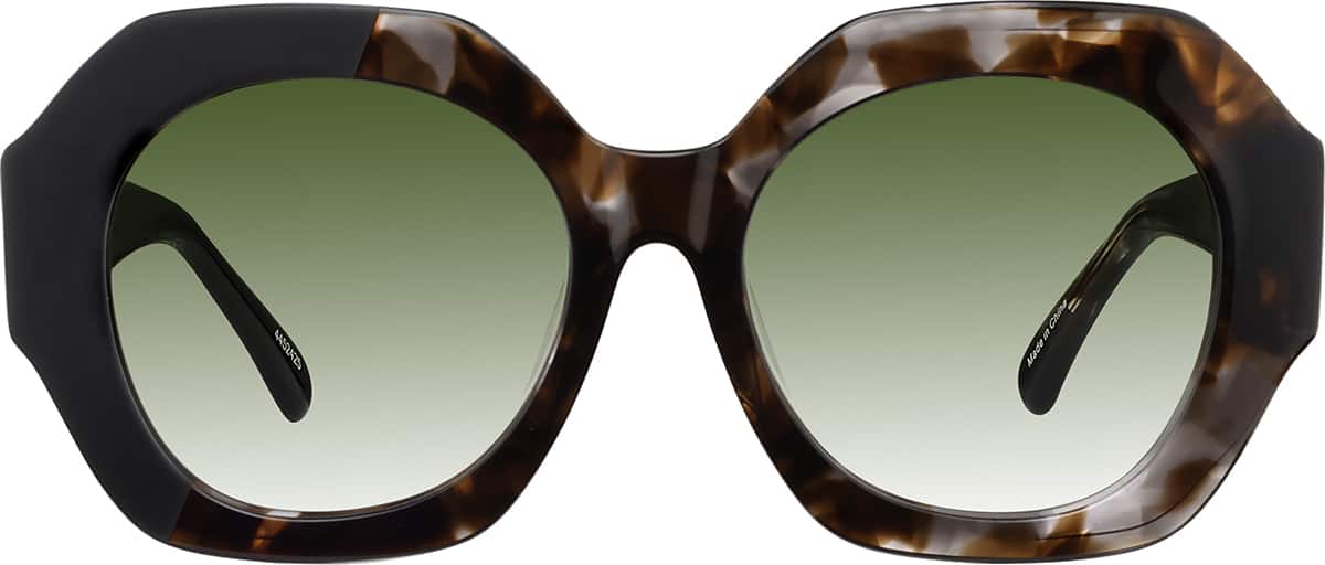 Tortoiseshell Geometric Glasses #4452425 | Zenni Optical Tortoiseshell Geometric Glasses #4452425 | Zenni Optical