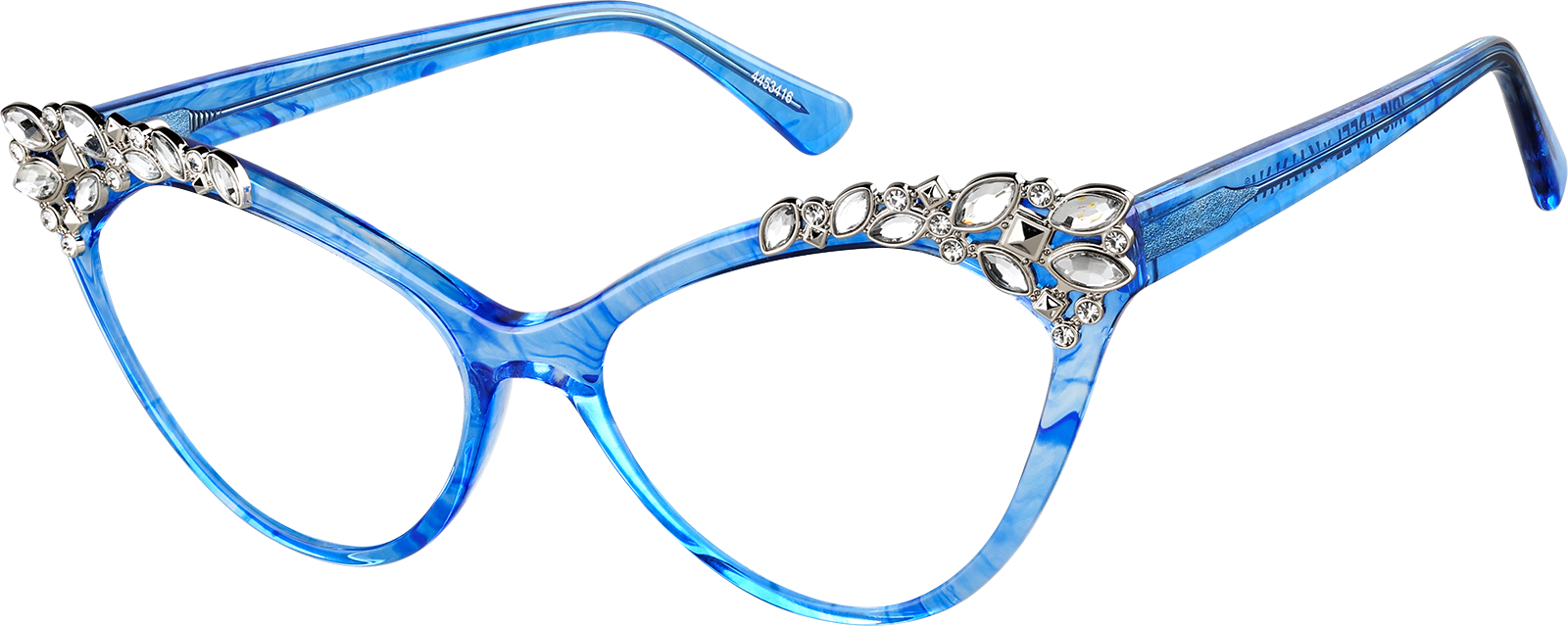 ENDLESS CDSET　Blue QUASER Cerulean Tinseltown Pussycat #4453416 | Zenni Optical