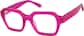 Angle view of Miami Nice Glasses 4453617 in Fuchsia thumbnail