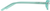 Side view of Kids' Oval Glasses 4453816 in Seafoam thumbnail