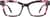 Front view of Rectangle Glasses 4454039 in Camouflage thumbnail