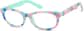 Angle view of Kids' Oval Glasses 4454829 in Rainbow thumbnail