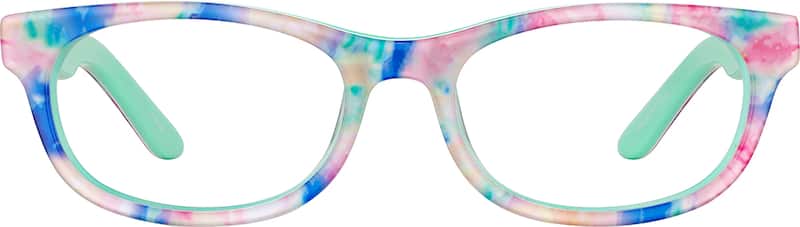 Rainbow Kids' Oval Glasses