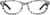 Front view of Kids' Oval Glasses 4454841 in White Leopard thumbnail