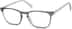 Rectangle Glasses 4455012 in Grey