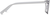 Side view of Rectangle Glasses 4455012 in Grey thumbnail