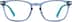 Rectangle Glasses 4455016 in Blue