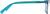 Side view of Rectangle Glasses 4455016 in Blue thumbnail