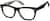 Angle view of Bodega Eyeglasses 445521 in Black thumbnail