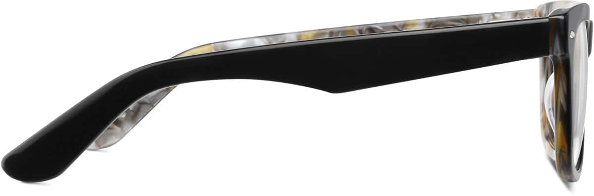 Side view of Bodega Eyeglasses 445521 in Black