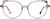 Front view of Kids' Round Glasses 4455417 in Purple thumbnail
