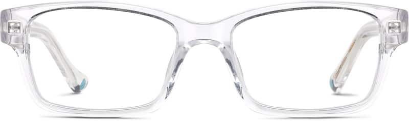 Clear Kids' Rectangle Glasses