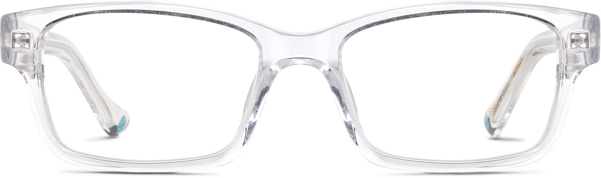 Clear Kids' Rectangle Glasses