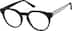 Round Glasses 4455821 in Black