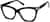 Angle view of Cat-Eye Glasses 4456021 in Black thumbnail