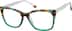 Square Glasses 4456424 in Green