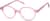 Angle view of Kids' Round Glasses 4456619 in Pink thumbnail
