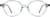 Front view of Kids' Round Glasses 4456623 in Clear thumbnail