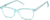 Angle view of Kids' Rectangle Glasses 4456724 in Aqua thumbnail