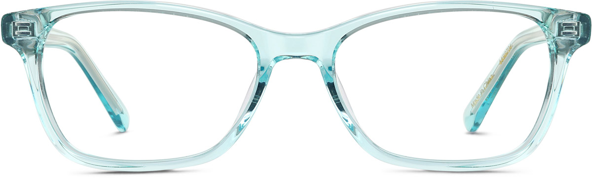 Aqua  Kids' Rectangle Glasses