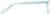Side view of Kids' Rectangle Glasses 4456724 in Aqua thumbnail