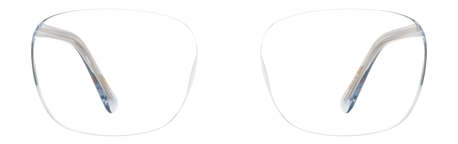 Clear Kids' Square Glasses #4456923 | Zenni Optical
