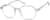 Angle view of Kids' Geometric Glasses 4457023 in Clear thumbnail