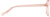 Side view of Kids' Geometric Glasses 4457033 in Pink thumbnail
