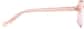 Side view of Kids' Geometric Glasses 4457033 in Pink thumbnail
