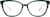 Front view of Premium Cat-Eye Glasses 4457724 in Aqua thumbnail