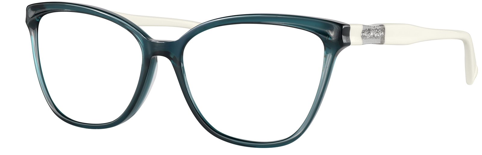 Aqua Premium Cat-Eye Glasses #4457724 | Zenni Optical